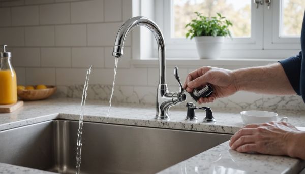 Comment réparer un robinet de cuisine qui goutte ?